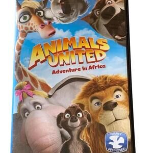 Animals United: Adventure in Africa DVD Family Animation Movie